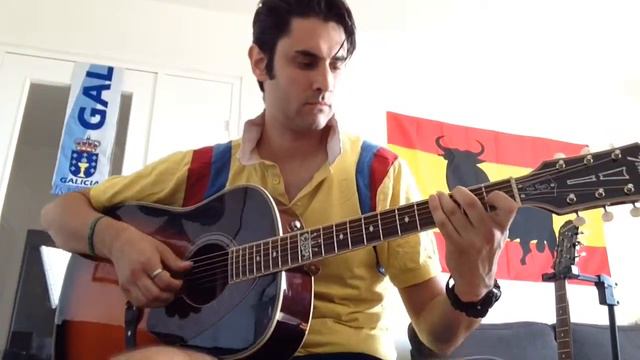 Wasted Years intro with Fender Ron Emory signature смотреть онлайн