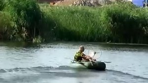 Самодельная аэролодка г. Богучар.