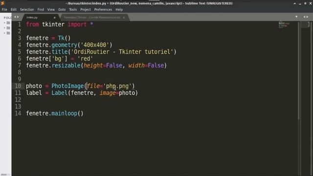 Interface Graphique Tkinter - Afficher Les Images #8 смотреть онлайн