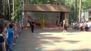 ВСТУПИТЕЛЬНЫЙ ТАНЕЦ НА ОТКРЫТИИ ДЕТСКОГО ЛАГЕРЯ