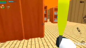 DOORS в Чикен Ган (победа над Фигурой).