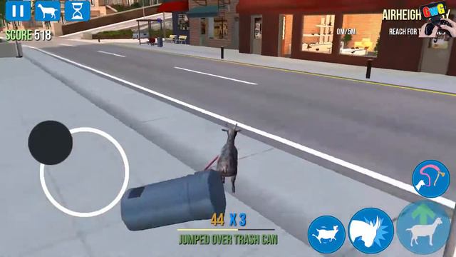 Games with gamepad - Action game: Goat Simulator смотреть онлайн