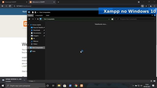 APACHE PHP E MYSQL, seu servidor de desenvolvimento (instalação no windows e linux) смотреть онлайн