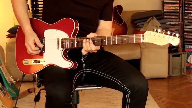 2011 Fender Telecaster Custom Shop 62 Custom NOS, red sparkle, Part1 смотреть онлайн