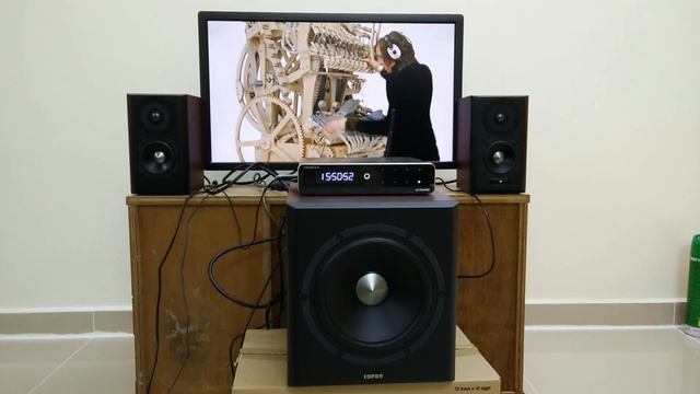 Gene Edifier S350DB 2.1 Speaker Instrumental Test with Wintergatan Marble Machine смотреть онлайн