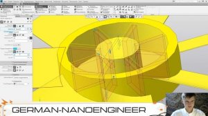 КОМПАС-3D (28 урок,  создание модели Вентилятор)