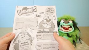 ОРУЩИЙ МОНСТР УРОДЕЦ и ПУШИСТИК игрушка трясушка Grumblies Грумблиз