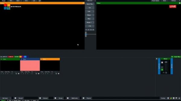 Онлайн школа AVStream. Выпуск 2. vMix - типы входов