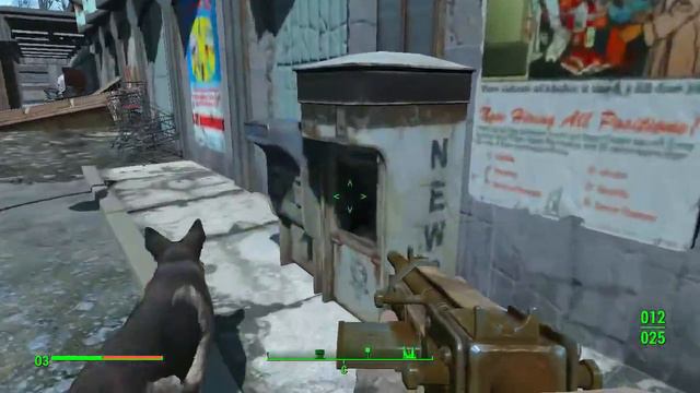 Fallout 4. #6 Дробовик+тесак=веселье! смотреть онлайн