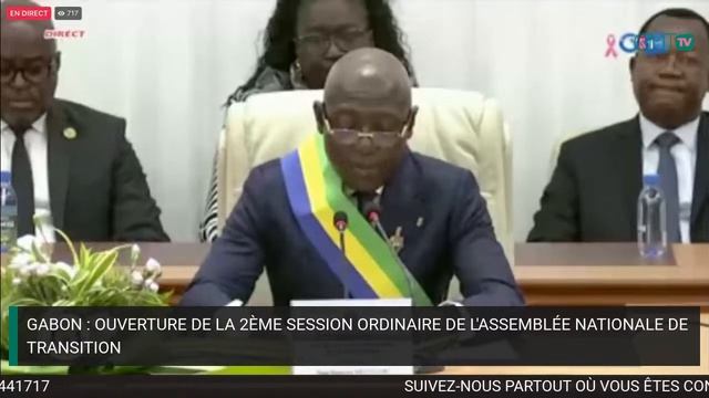 ?[Direct] Gabon : ouverture de la 2ème session ordinaire de l'Assemblée nationale de transition смотреть онлайн