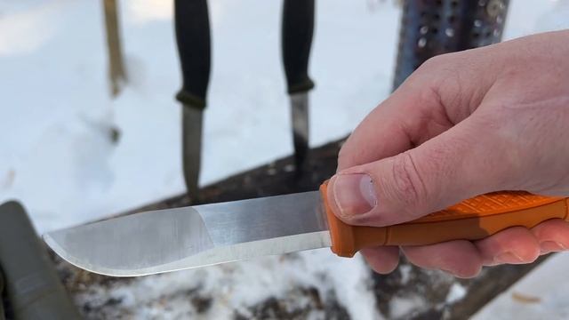 Отличный нож для походов и отдыха на природе - Morakniv Kansbol смотреть онлайн