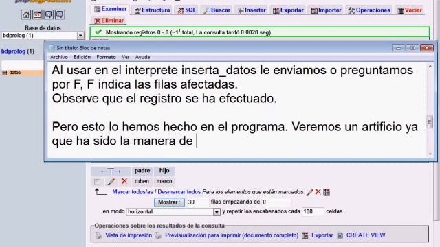 INTEGRAR (PROLOG) PROGRAMACION LOGICA Y (MYSQL) BASES DE DATOS W7 смотреть онлайн