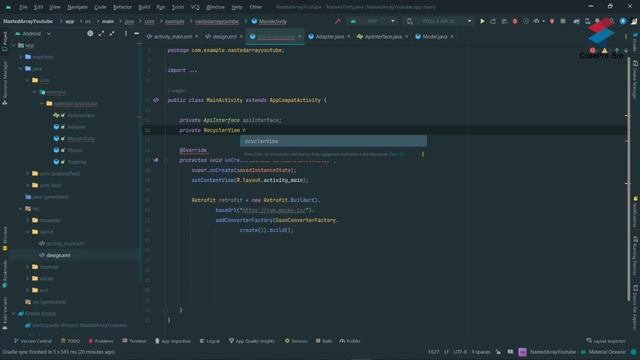 Retrofit android tutorial bangla | Parsing JSON from nested Array | Class 43 | CodePro Bro смотреть онлайн