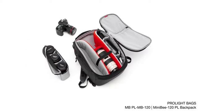 Мини обзор рюкзака Manfrotto Pro Light Minibee 120 PL Backpack MB PL MB 120 смотреть онлайн