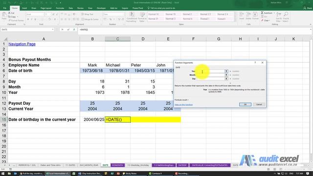 Create a valid date that works for ALL Excel formula and formats смотреть онлайн