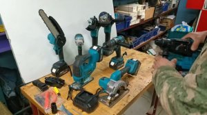 Аккумуляторный набор инструментов "МАКИТА" из Авито.