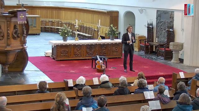 LIVE - Ralph Rousseau Meulenbroeks, viola da gamba Kloosterkerk Den Haag, 21-2-2024 смотреть онлайн