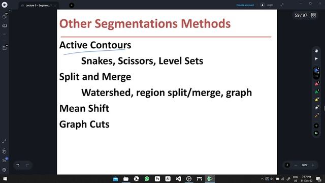 Segmentation I (Edge-based, Thresholding) - Image Processing [Lecture 5] смотреть онлайн