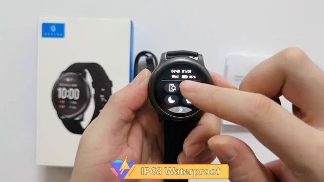 2020 New Trend Haylou Solar Smart Watch Global Version Heart Rate Sleep Pedometer Monitoring Ls05 S смотреть онлайн