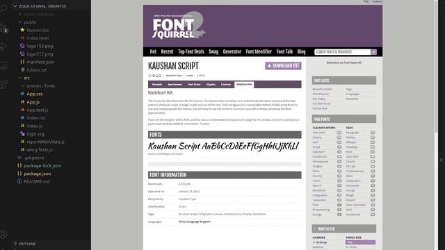 Add Fonts to your Website quickly! - HTML & CSS смотреть онлайн