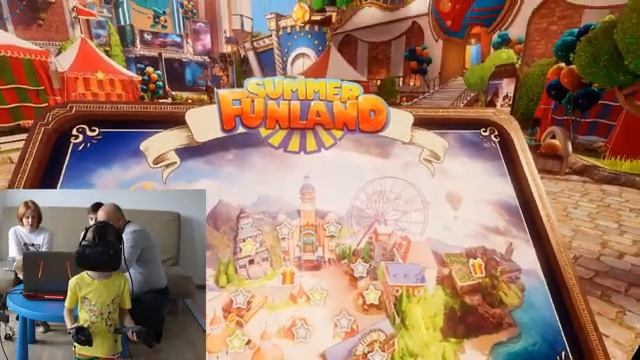 СЕМЕЙНЫЕ ПРИКЛЮЧЕНИЯ в ПАРКЕ АТРАКЦИОНОВ SUMMER FUNLAND ЧАСТЬ #1 ЖЕНЯ ЛЮБИТ ВИРТУАЛЬНУЮ РЕАЛЬНОСТЬ смотреть онлайн