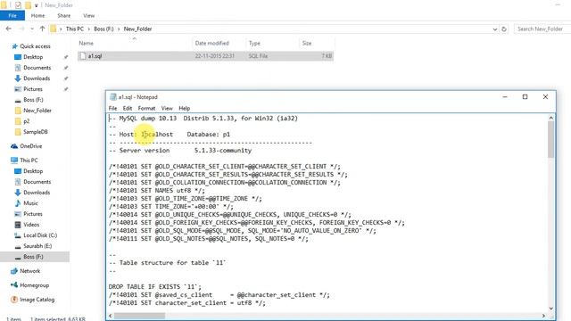 Copying MySql Database смотреть онлайн