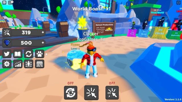 ?ЭТО ЛУЧШИЙ КЛИКЕР СИМУЛЯТОР! ЧИТЕРСКИЕ КОДЫ в Clicking Fantasy Roblox смотреть онлайн