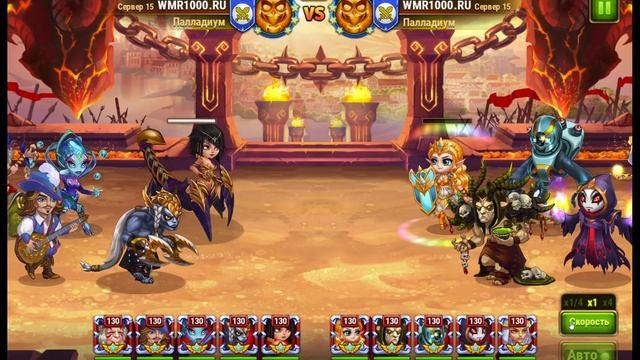 Игра Хроники Хаоса тест пачки Аврора Йорген Орион Безликий Гелиос макс прокачка смотреть онлайн