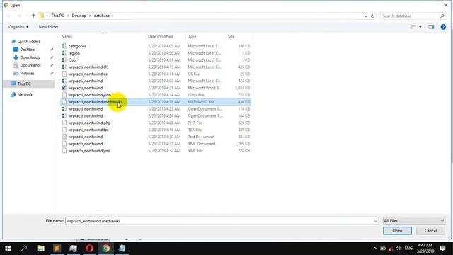 How to Import MediaWiki Table file to SQL in PHPmyAdmin смотреть онлайн