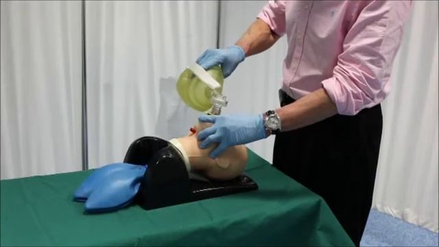 Интубационный тренажер AirSim (Ребенок) - Вентиляция смотреть онлайн