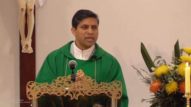 Daily Mass | 12 August 9:15 AM (AEST) | Fr. Michael Payyapilly VC | Holy Family Church, Doveton смотреть онлайн