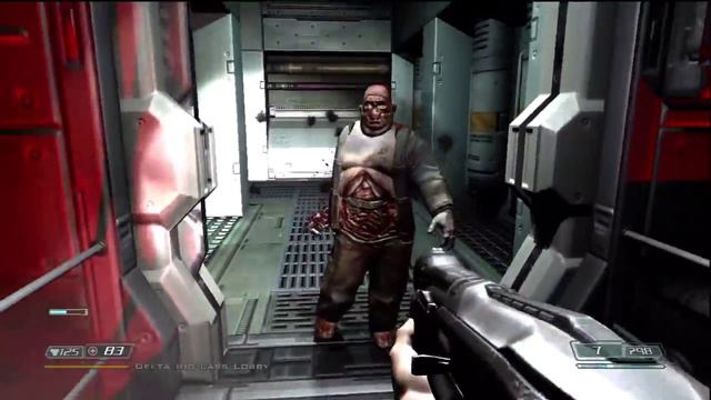 Doom 3 BFG Edition - Delta Labs Sector 2a - Veteran Difficulty Part 16 смотреть онлайн