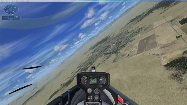 Microsoft Flight Simulator Х. Урок 7 Полет на планере.