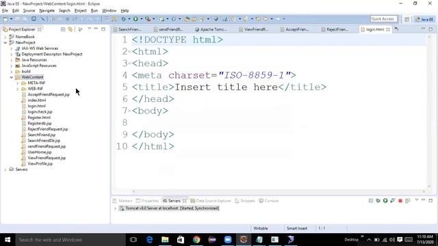 Java Web Project Development in Eclipse || Forgot Password ||JDBC || JSP || MySql Database || OTP | смотреть онлайн