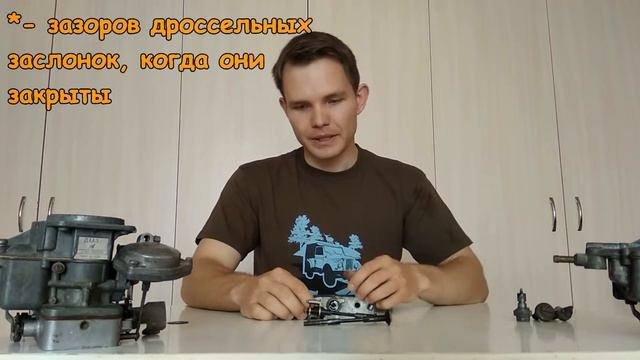 Карбюратор ОЗОН 2140.  Часть 3.  Блок дроссельных заслонок