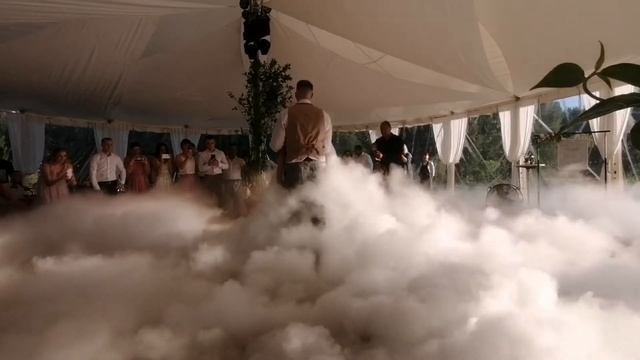 Свадьба Ясная Поляна Тула - тяжёлый дым на первый танец смотреть онлайн