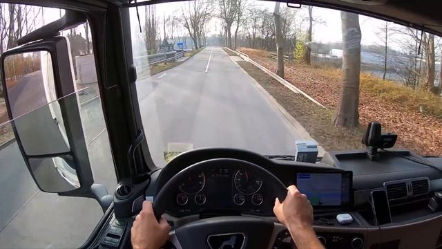 POV Truck Driving MAN TGX 470 Kehl  Germany  ??  To Strasburg ?? France