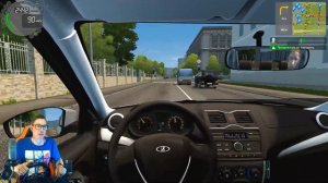 БЕЗУМНЫЙ ВОДИТЕЛЬ ТАКСИ ИГРАЕТ В ШАШКИ ПО ГОРОДУ! ДОВОЛЬНЫЕ ПАССАЖИРЫ! CITY CAR DRIVING