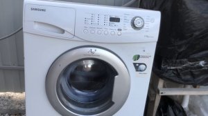 Стирка постели и полотенец/Samsung WF7305S7V/Детские 95*,1000 об/мин,замачивание