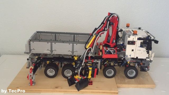 MOC LEGO Technic Arocs 42043 смотреть онлайн