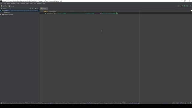 QuickTip #374 - Python Tutorial - Send HTTP Request to Webserver смотреть онлайн