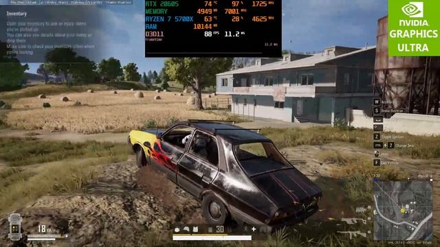 PUBG RTX 2060 Super Ryzen 7 5700X | Ultra | GAMING TEST 2023 | Player Unknown's BattleGrounds