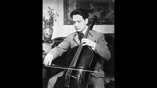 Gaspar Cassado ('cello) - Arioso (J. S. Bach) (1926) смотреть онлайн