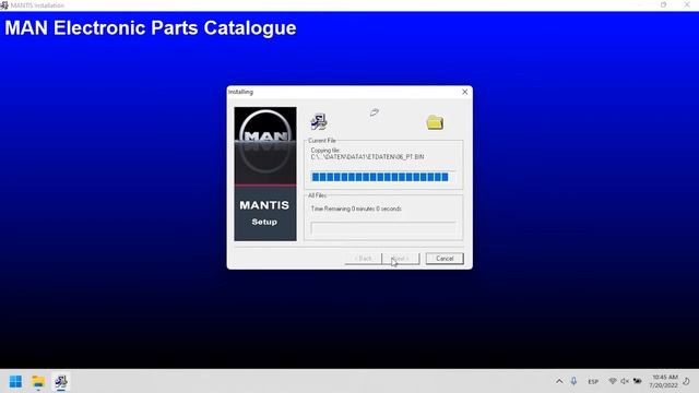 MAN MANTIS EPC 683 [2022.05] | INSTALLATION смотреть онлайн
