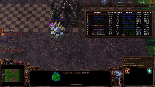 Tug Defense The Starcraft 2 Mod Better than Nexus Wars? смотреть онлайн