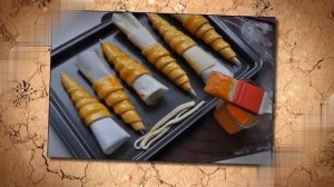 Трубочки с белковым кремом