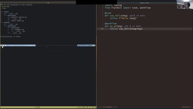 Flyte's Script Mode - pyflyte run смотреть онлайн