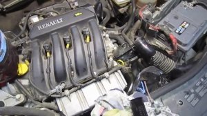 Замена жидкости гур Рено Логан и добавка Ормекс