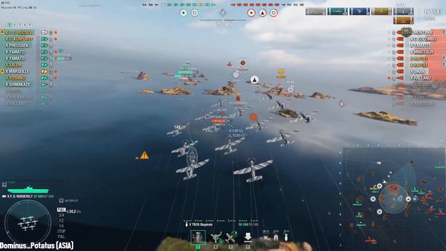 Franklin D. Roosevelt: Rip Yamato - World of Warships смотреть онлайн