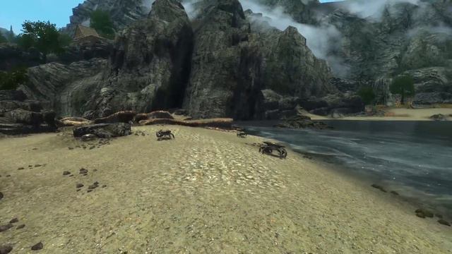 Skyrim Enderal_comparison between ENB and vanilla graphic смотреть онлайн